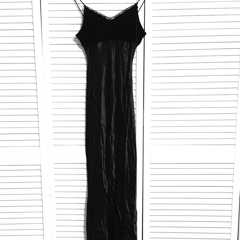Black cocktail dress